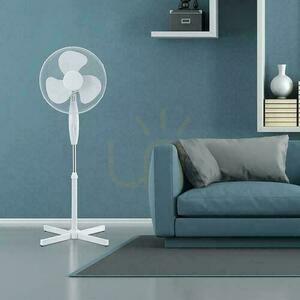 V-TAC 40W 120cm podlahový ventilátor 3 režimy biely VT-4016-3 small 1