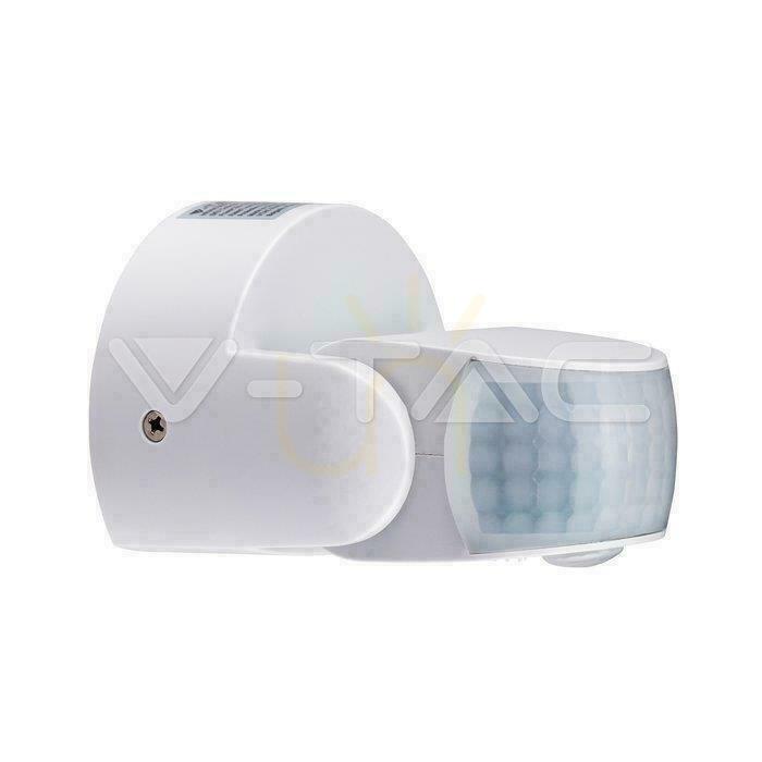 vyhliadka V-TAC Nástenný snímač pohybu biely 180st/360st IP65 VT-8093 V-TAC Nástenný snímač pohybu biely 180st/360st IP65 VT-8093