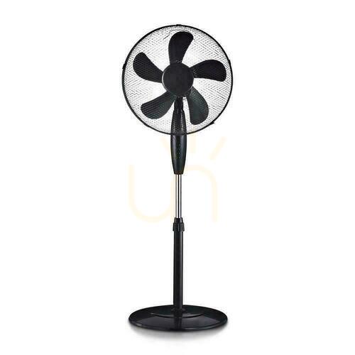 Skontrolujte V-TAC 55W 5-ramenný 3-rýchlostný podlahový ventilátor čierny VT-5016-5.