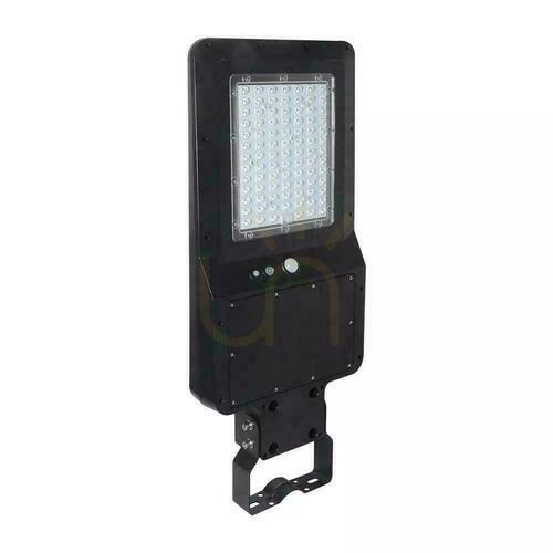 Skontrolujte V-TAC Solárne pouličné svietidlo 40W LED čierne IP65 120Lm/W VT-ST42 6000K 4800lm 3 roky záruka