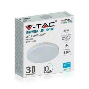 Povrchový plafón V-TAC 25W LED SAMSUNG CHIP IP44 100Lm/W VT-8066 6400K 2500lm 3 roky záruka small 2