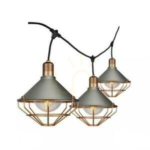 Záhradná girlanda 6xE27 3metre MAT Copper Mesh LOFT IP65 V-TAC VT-717BS 5 rokov záruka small 0
