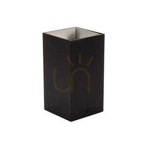 V-TAC GU10 štvorcové stropné svietidlo na povrchovú montáž čierna + tmavý chróm 74x74x140mm VT-882SQ 3 roky záruka small 1