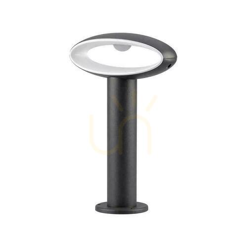 Skontrolujte Záhradný LED stĺpik V-TAC VT-909, sivý hliník, 9 W, 30 cm, IP54, 4000 K, 500 lm