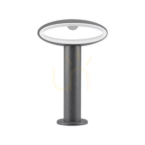 Skontrolujte Záhradný LED stĺpik V-TAC VT-909, sivý hliník, 9 W, 30 cm, IP54, 4000 K, 500 lm