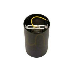 V-TAC GU10 Okrúhla povrchová rúrka čierna + tmavý chróm 80x140mm VT-882RD Stropné svietidlo 3 roky záruka small 3