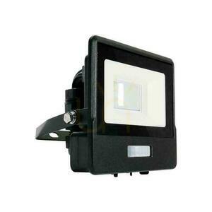 V-TAC LED projektor 10W SAMSUNG CHIP Senzor pohybu čierny s MUFa VT-118S 3000K 735lm 5 rokov záruka small 0