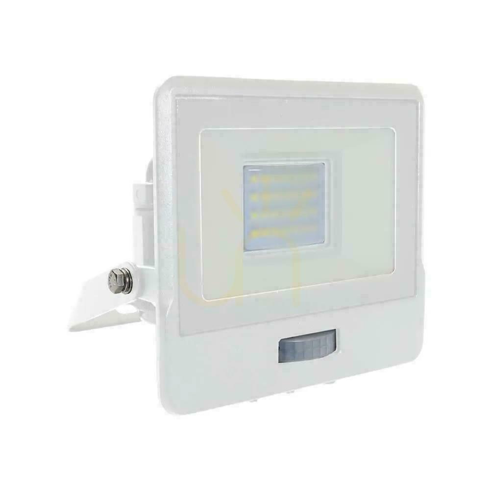 Skontrolujte V-TAC 20W LED projektor SAMSUNG CHIP Senzor pohybu biely s MUFa VT-128S 6500K 1510lm 5 rokov záruka V-TAC 20W LED projektor SAMSUNG CHIP Senzor pohybu biely s MUFa VT-128S 6500K 1510lm 5 rokov záruka