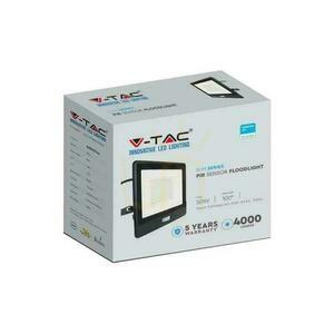 LED projektor V-TAC 50W SAMSUNG CHIP Senzor pohybu Čierny kábel 1M VT-158S-1 6400K 4000lm Záruka 5 rokov small 3