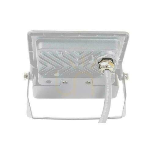 Skontrolujte V-TAC LED projektor 10W SAMSUNG CHIP Senzor pohybu Biely kábel 1M VT-118S 3000K 735lm Záruka 5 rokov