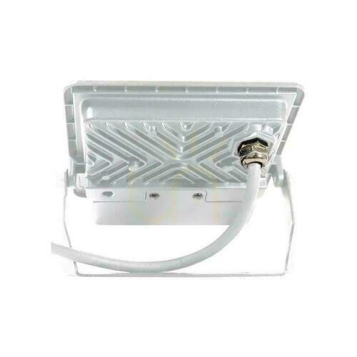 Skontrolujte V-TAC 20W SAMSUNG CHIP LED Projektor Senzor pohybu Biely kábel 1M VT-128S-1 4000K 1510lm 5 rokov záruka