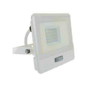 V-TAC 20W SAMSUNG CHIP LED Projektor Senzor pohybu Biely kábel 1M VT-128S-1 4000K 1510lm 5 rokov záruka small 0
