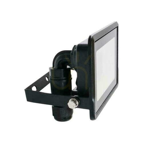 Skontrolujte V-TAC 20W SAMSUNG CHIP LED projektor čierny s MUFa VT-128 6500K 1510lm 5 rokov záruka