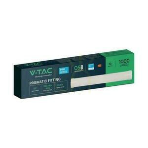 V-TAC 10W LED povrchové lineárne svietidlo SAMSUNG CHIP 30cm 120Lm/W VT-8-10 4000K 1200lm 5 rokov záruka small 3