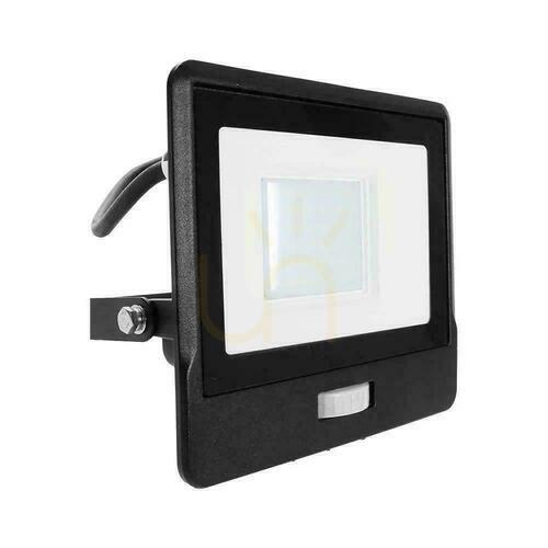 Skontrolujte Czarny naświetlacz LED V-TAC VT-138S-1 30 W 6500 K 2340 lm IP65