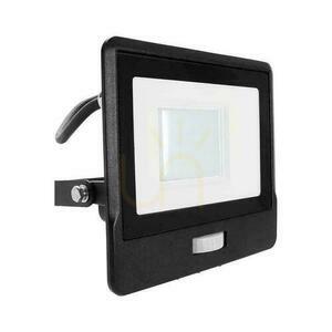 V-TAC LED projektor 30W SAMSUNG CHIP Senzor pohybu Čierny kábel 1M VT-138S-1 6400K 2340lm 5 rokov záruka small 0