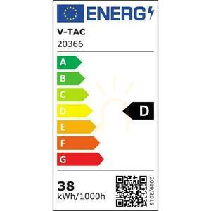 V-TAC 38W LED povrchové lineárne svietidlo 150CM 155Lm/W VT-8338 4000K 5900lm 5 rokov záruka small 8