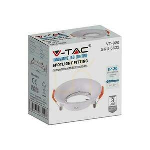 V-TAC GU10 zapustená okrúhla sieťka biela VT-920-W 3 roky záruka small 2