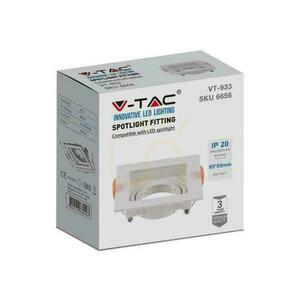 V-TAC GU10 zapustená štvorcová sieťka biela VT-933-W 3 roky záruka small 5
