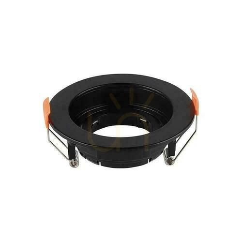 Skontrolujte Podhľadové svietidlo V-TAC VT-933 GU10, okrúhle čierne, zapustené, ø10,2 cm, IP20