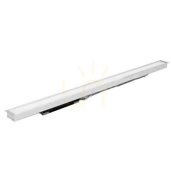 Skontrolujte V-TAC LED lineárne SAMSUNG CHIP 40W zapustené strieborné svietidlo 120cm VT-7-41 4000K 3800lm 5 rokov záruka V-TAC LED lineárne SAMSUNG CHIP 40W zapustené strieborné svietidlo 120cm VT-7-41 4000K 3800lm 5 rokov záruka