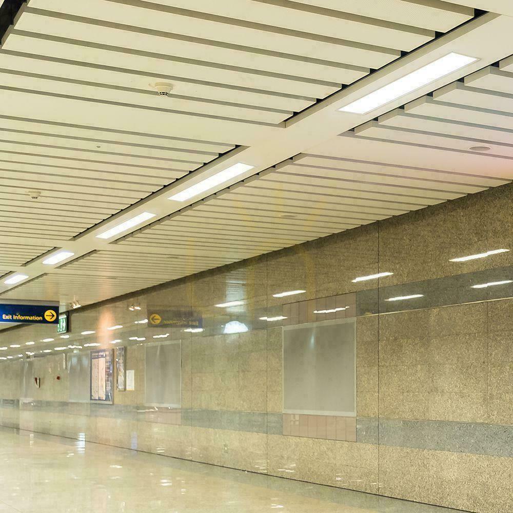 Šou V-TAC LED lineárne SAMSUNG CHIP 40W zapustené strieborné svietidlo 120cm VT-7-41 4000K 3800lm 5 rokov záruka V-TAC LED lineárne SAMSUNG CHIP 40W zapustené strieborné svietidlo 120cm VT-7-41 4000K 3800lm 5 rokov záruka