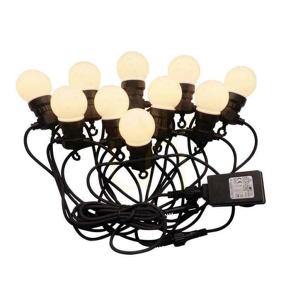 Skontrolujte V-TAC Záhradné svietidlo (reťazec) LED 5 metrov 10 žiaroviek 0,5W VT-70510 3000K 480lm V-TAC Záhradné svietidlo (reťazec) LED 5 metrov 10 žiaroviek 0,5W VT-70510 3000K 480lm