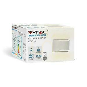 Nástenné svietidlo V-TAC 9W LED Top Down Bridgelux Chip White IP54 VT-815-W 4000K 1280lm. small 2