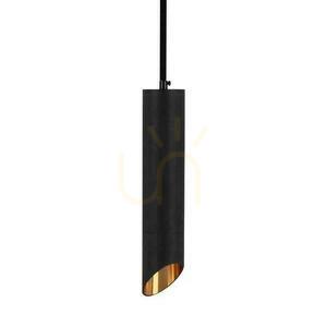 Závesné svietidlo V-TAC VT-975-300 čierno-zlaté GU10, Ø 5,5 cm small 1