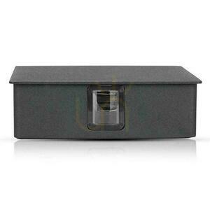 V-TAC 4W LED nástenné svietidlo IP65 Black Square VT-704-B 3000K 428lm small 2