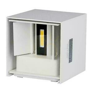 V-TAC 11W LED svietidlo s nastaviteľným čipom BRIDGELUX White Square IP65 VT-759-12-W 3000K 1360lm small 1