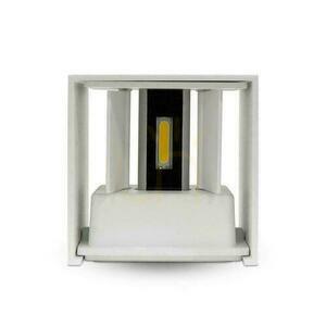 V-TAC 11W LED svietidlo s nastaviteľným čipom BRIDGELUX White Square IP65 VT-759-12-W 3000K 1360lm small 2