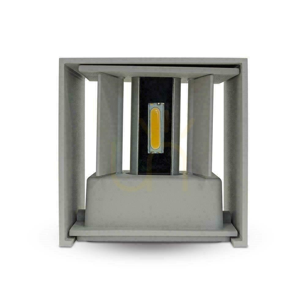 Náhľad V-TAC 11W LED svietidlo s nastaviteľným čipom BRIDGELUX Grey Square IP65 VT-759-12-G 4000K 1360lm. V-TAC 11W LED svietidlo s nastaviteľným čipom BRIDGELUX Grey Square IP65 VT-759-12-G 4000K 1360lm.