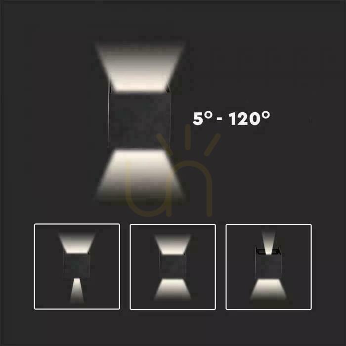 Displej V-TAC 11W LED svietidlo s nastaviteľným čipom BRIDGELUX Grey Square IP65 VT-759-12-G 4000K 1360lm. V-TAC 11W LED svietidlo s nastaviteľným čipom BRIDGELUX Grey Square IP65 VT-759-12-G 4000K 1360lm.