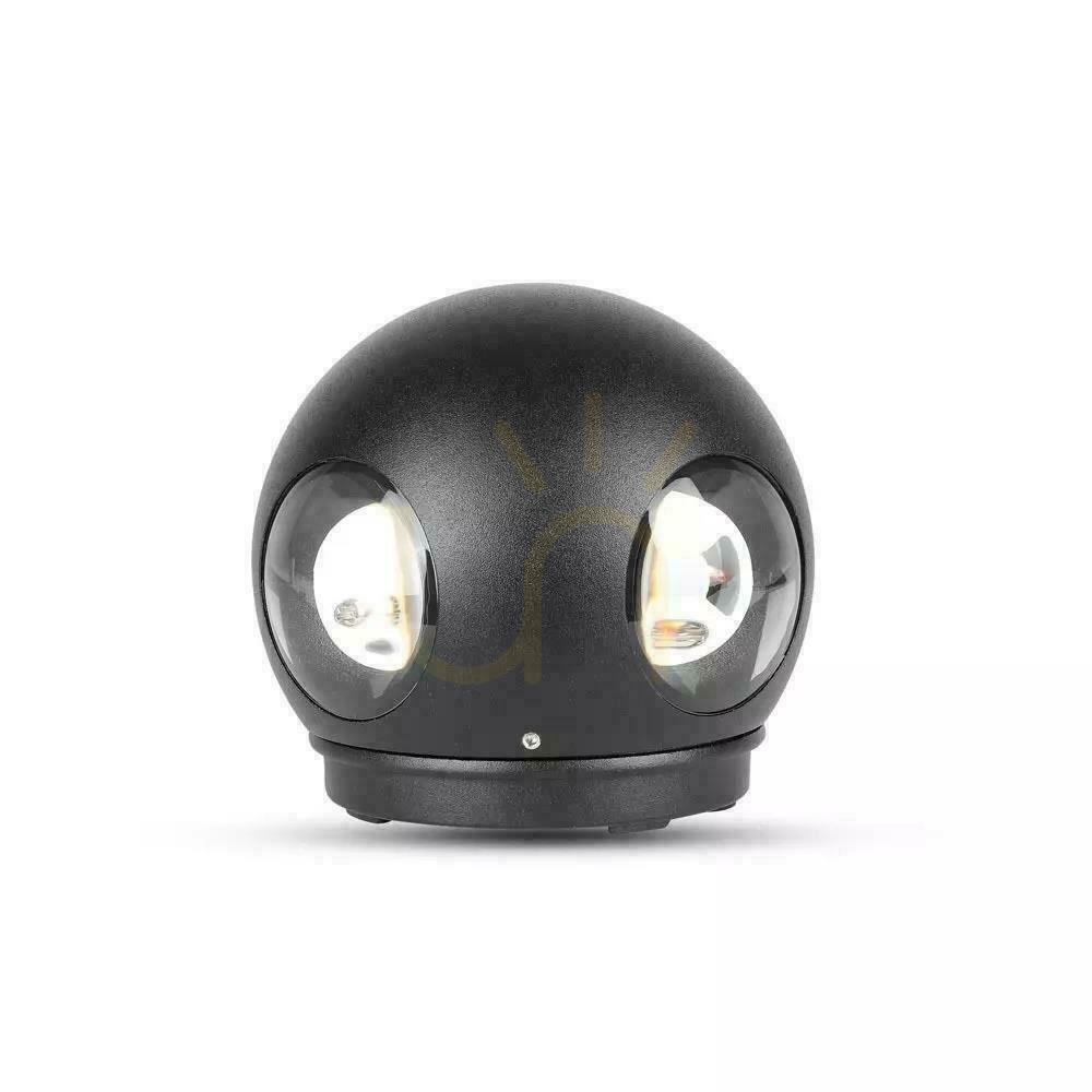 Skontrolujte Nástenné svietidlo V-TAC 4W LED čierne okrúhle IP65 VT-834-B 4000K 428lm. Nástenné svietidlo V-TAC 4W LED čierne okrúhle IP65 VT-834-B 4000K 428lm.