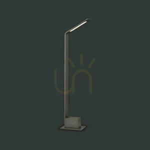 V-TAC 5W LED záhradný stĺpik 80cm sivý IP65 VT-896-G 4000K 810lm small 1