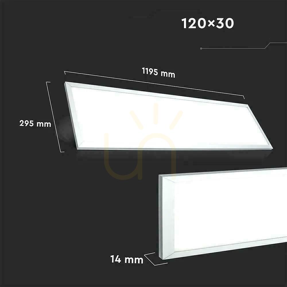 vyhliadka LED panel V-TAC 29W 1200x300 137Lm/W VT-12031 6400K 3960lm LED panel V-TAC 29W 1200x300 137Lm/W VT-12031 6400K 3960lm