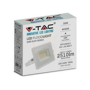 V-TAC LED projektor 30W SMD E-Series White VT-4031 6500K 2510lm. small 1