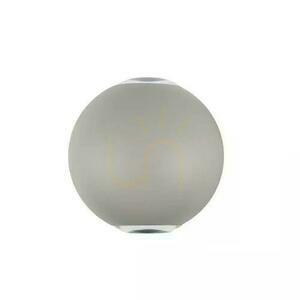 Nástenné svietidlo V-TAC 4W LED sivé okrúhle IP65 VT-836 3000K 450lm. small 0