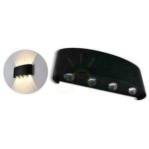 Nástenná montáž V-TAC 7W LED čierna IP65 VT-848 4200K 940lm small 4