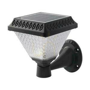 V-TAC Solárna záhradná nástenná lampa s diaľkovým ovládaním 3v1 IP44 čierna štvorcová VT-972 3000K-4000K-6400K 75 3 roky záruka 0 V-TAC Solárna záhradná nástenná lampa s diaľkovým ovládaním 3v1 IP44 čierna štvorcová VT-972 3000K-4000K-6400K 75 3 roky záruka small 0