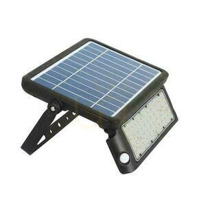 V-TAC 10W LED solárny projektor čierny snímač pohybu IP65 VT-787-10 4000K 1150lm small 1