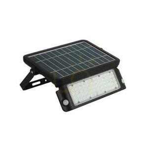V-TAC 10W LED solárny projektor čierny snímač pohybu IP65 VT-787-10 4000K 1150lm small 0