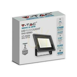 V-TAC 200W SMD F-CLASS LED projektor čierny VT-49204 4000K 17600lm. small 3