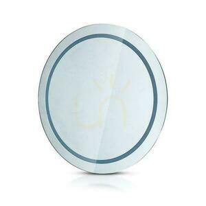 V-TAC Mirror 25W LED Anty Pair Round 60cm IP44 In Touch CCT Color 3in1 VT-8602 3W1 85lm small 0