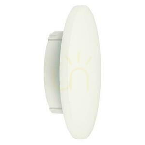 Vonkajšie nástenné LED svietidlo V-TAC VT-743 8W 4000K IP65 biele okrúhle ø18 cm small 0