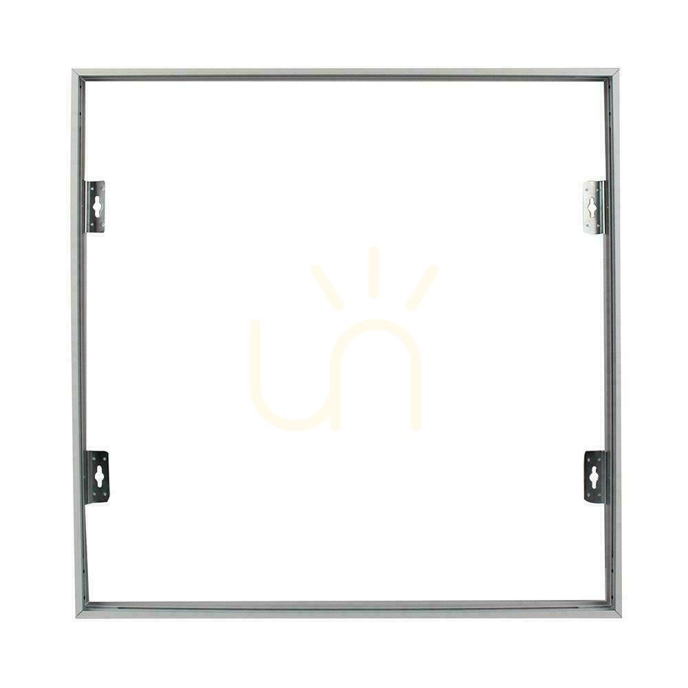 Skontrolujte Skladací hliníkový rám pre LED panely 600X600 biely bez viditeľných skrutiek V-TAC 5 rokov záruka Skladací hliníkový rám pre LED panely 600X600 biely bez viditeľných skrutiek V-TAC 5 rokov záruka