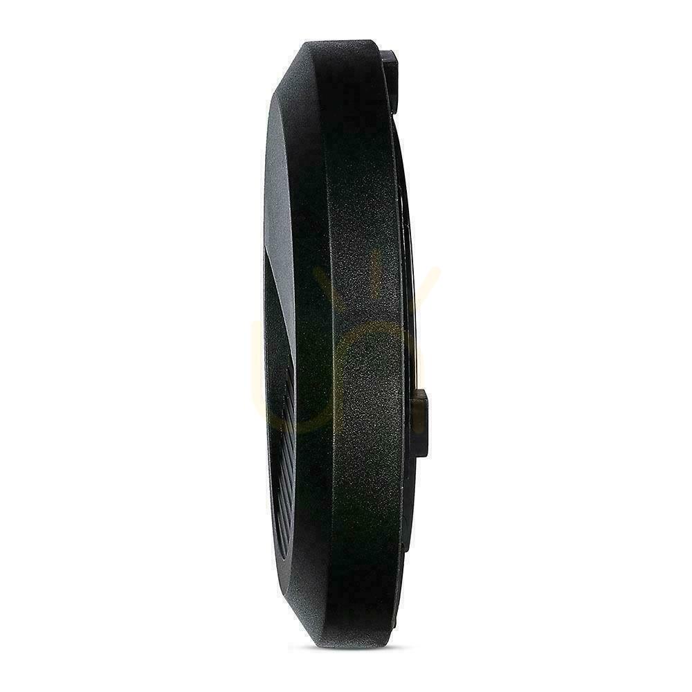 Náhľad 2W LED svietidlo V-TAC na schody čierne okrúhle 230V IP65 VT-1142 4000K 60lm 2W LED svietidlo V-TAC na schody čierne okrúhle 230V IP65 VT-1142 4000K 60lm