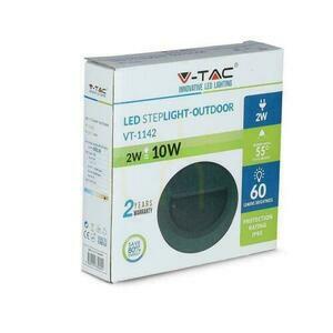 2W LED svietidlo V-TAC na schody čierne okrúhle 230V IP65 VT-1142 4000K 60lm 4 2W LED svietidlo V-TAC na schody čierne okrúhle 230V IP65 VT-1142 4000K 60lm small 4