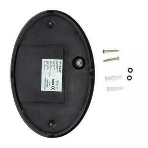 Plafond 12W LED V-TAC Oval Black IP54 VT-8010-B 3000K 840lm 1 Plafond 12W LED V-TAC Oval Black IP54 VT-8010-B 3000K 840lm small 1